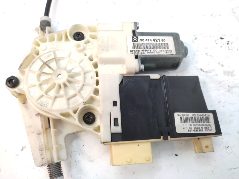Elevalunas Delantero Derecho 9657133880 9647442180  - Citroën C4 Coupe 1.4 16v 6