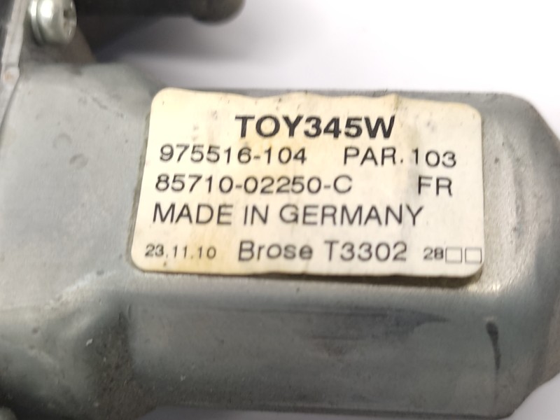 Elevalunas Delantero Derecho 8571002250 6981002310  - Toyota Auris Hybrid Active 3