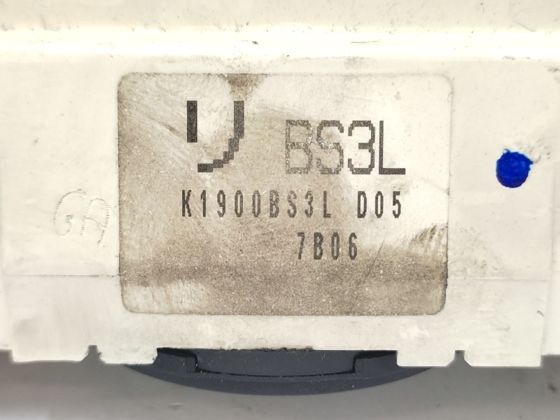 Mando Climatizador Bs3l61190e  - Mazda 3 Berlina (bk) 2.0 Diesel Cat 6