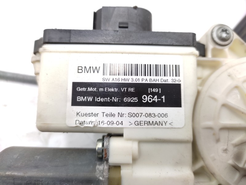 Elevalunas Delantero Derecho 51333448250 69259641 E840311301 0130822222  - Bmw X3 (e83) 3.0d 2