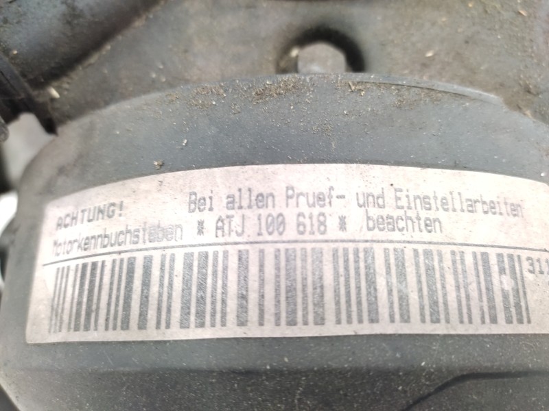 Motor Completo Atj  - Volkswagen Passat Berlina (3b2) 1.9 Tdi 7