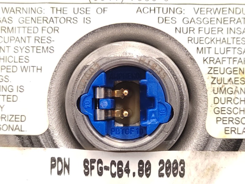 Airbag Delantero Izquierdo 1t0880201a 1t0880201e  - Volkswagen Polo (9n1) 1.4 16v 5