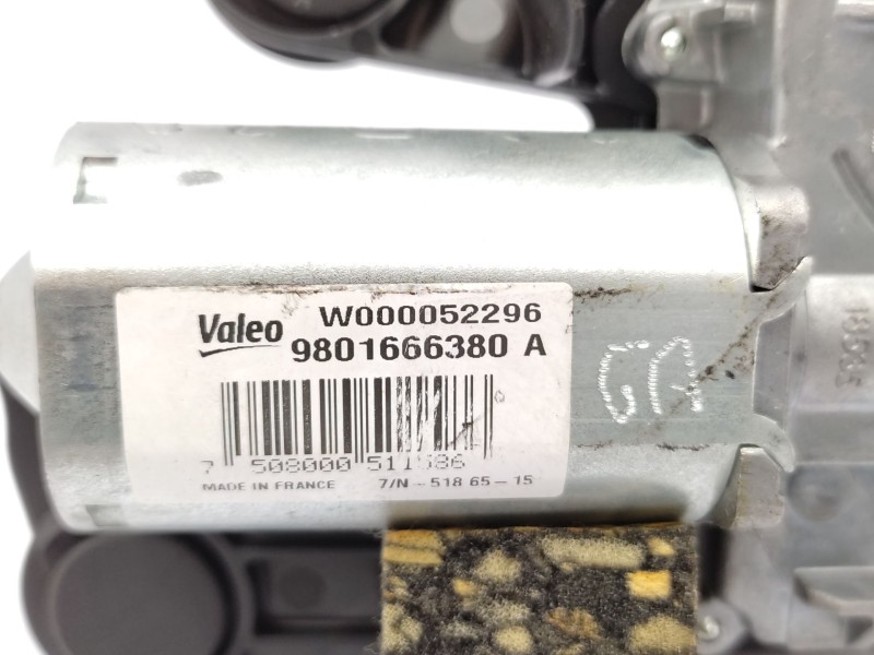 Motor Limpia Trasero 9801666380  - Citroën C4 Cactus 1.2 Vti 82 3