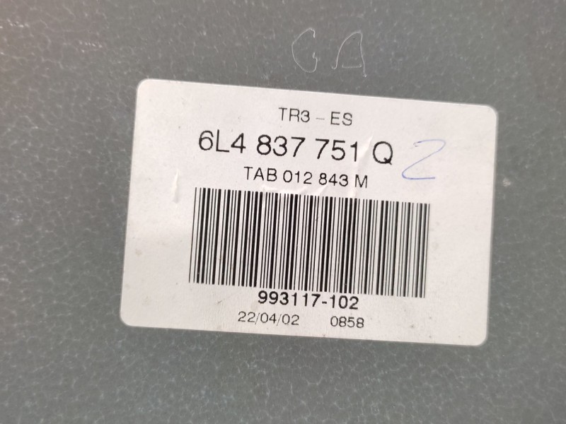 Elevalunas Delantero Izquierdo 6l4837751q  - Seat Ibiza (6l1) Stella 4