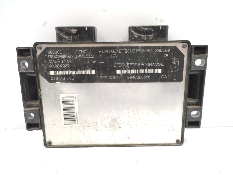 Centralita Motor Uce 9641390180 R04080024d  - Citroën C15 2