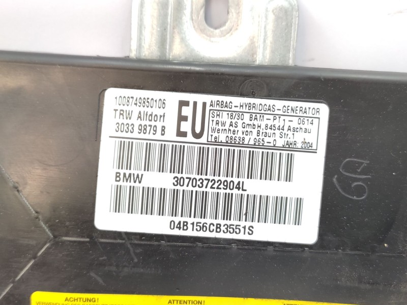Airbag Lateral Delantero Izquierdo 72127037229  - Bmw 3 (e46) 318 I 4
