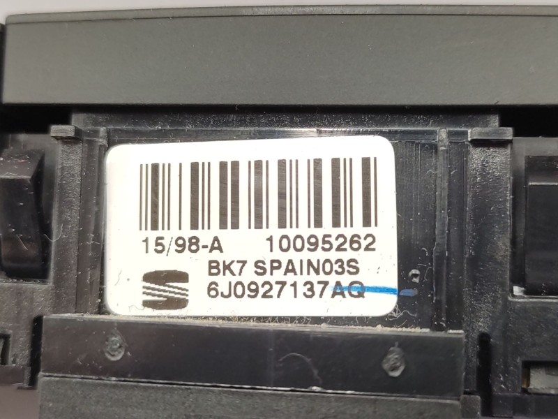 Mando Multifuncion 6j0927137aq  - Seat Ibiza Iv (6j5, 6p1) 1.2 Tsi 6