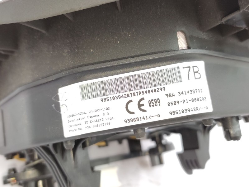 Airbag Delantero Izquierdo 985103942r  - Renault Trafic Furgón 1.6 Dci Diesel Energy 6