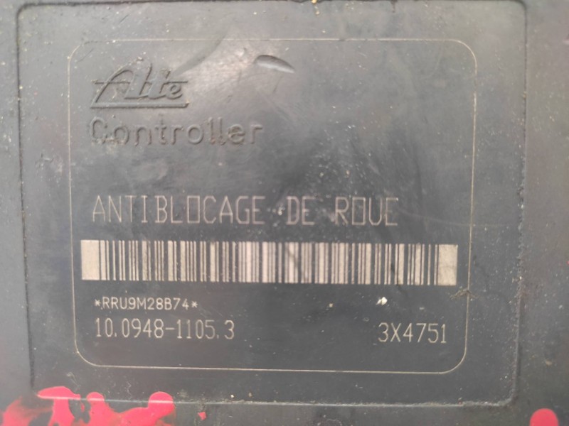 Abs 9632539480 10020401944 10094811053 Ate - Peugeot 206 Berlina Xs 3