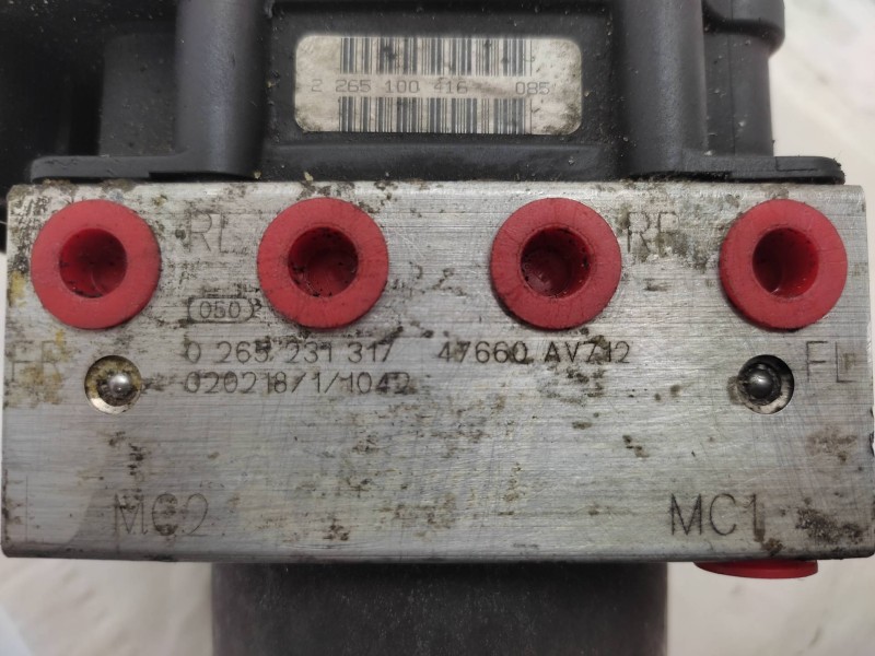 Abs 47660av712 0265231317 0265800308 Bosch - Nissan Primera Berlina (p12) Line Up 5