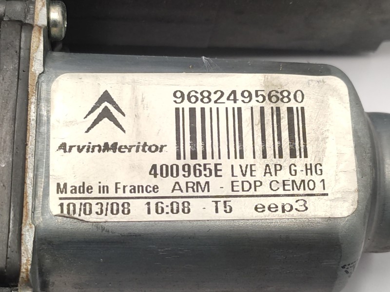 Elevalunas Delantero Izquierdo 9682495680 9221cv  - Citroën C4 Grand Picasso Exclusive 3