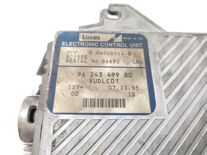 Centralita Motor Uce 9624349980  - Citroën Xantia Berlina 2.1 Turbodiesel 6