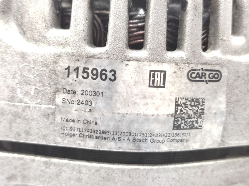 Alternador 13243463 115963 - Opel Combo Furgoneta/monovolumen 1.3 Cdti 16v 6