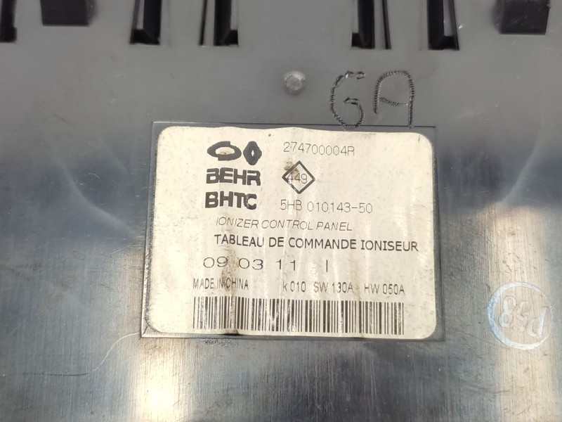 Mando Multifuncion 274700004r 274700001r  - Renault Latitude (l70_) 2.0 Dci 175 (l70y) 3