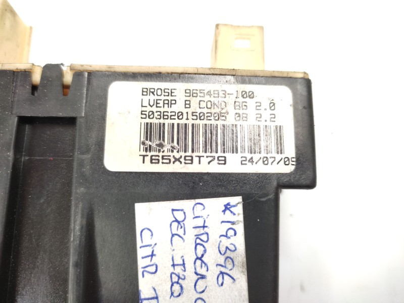 Elevalunas Delantero Izquierdo 9681575280  - Citroën C4 Berlina 1.4 16v 3