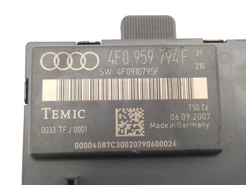 Modulo Confort 4f0959794f 4f0959794e  - Audi A6 Berlina (4f2) 2.0 Tdi 4