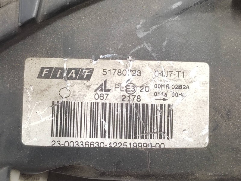 Faro Izquierdo 51780723  - Fiat Multipla (186) Blupower Sx 2