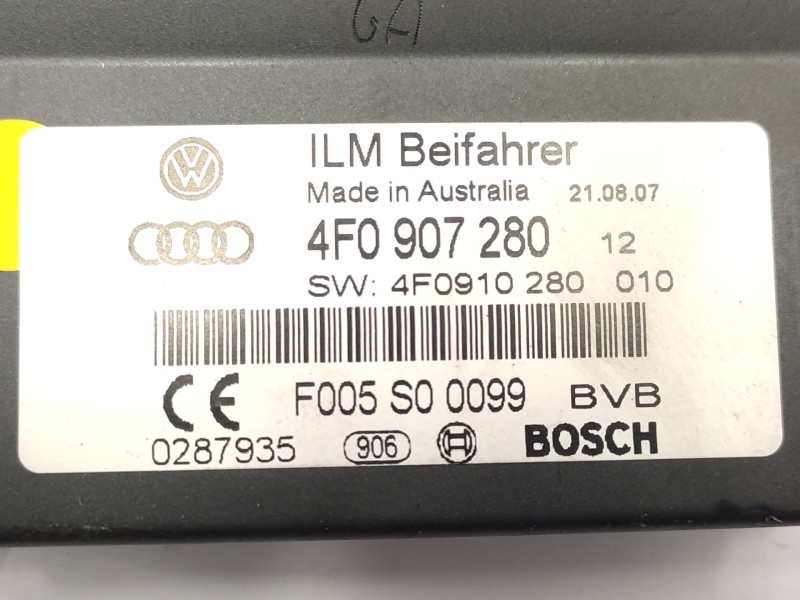 Modulo Electronico 4f0907280 4f0907280b  - Audi A6 Berlina (4f2) 2.0 Tdi 4
