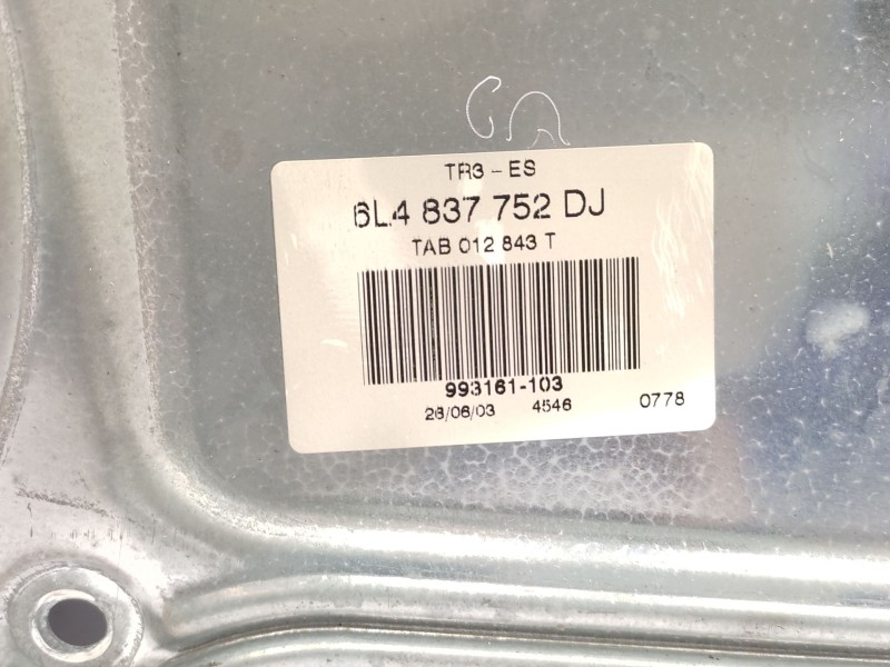 Elevalunas Delantero Derecho 6l4837752dj  - Seat Cordoba Berlina (6l2) Stella 4