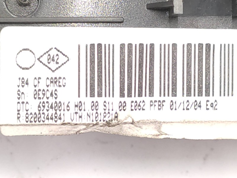 Mando Climatizador 8200344841 7701208379  - Renault Scenic Ii 1.5 Dci Diesel 5