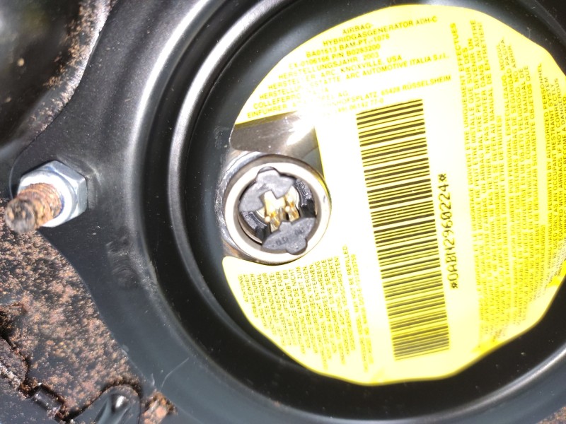Airbag Delantero Izquierdo 93364386  - Opel Meriva Cosmo 4