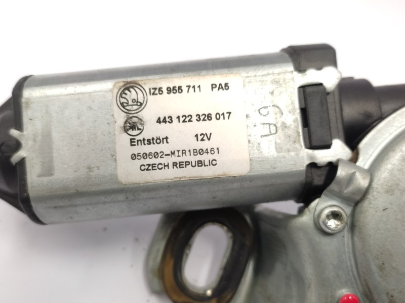 Recambio de motor limpia trasero para skoda octavia berlina (1z3) elegance referencia OEM IAM 1Z5955711 1Z5955711A 