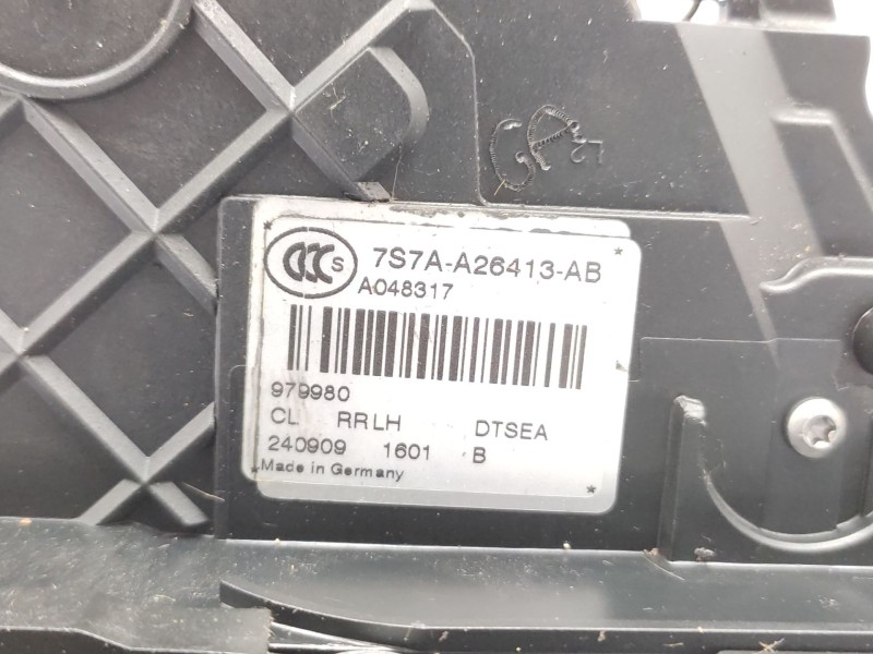 Cerradura Puerta Trasera Izquierda 7s7aa26413ab 1791403  - Ford Mondeo Ber. (ca2) 2.0 Tdci Cat 6