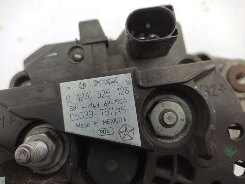 Alternador 5033757ab 074903018a 0124525128 - Chrysler Sebring (js) 2.0 Crd 7