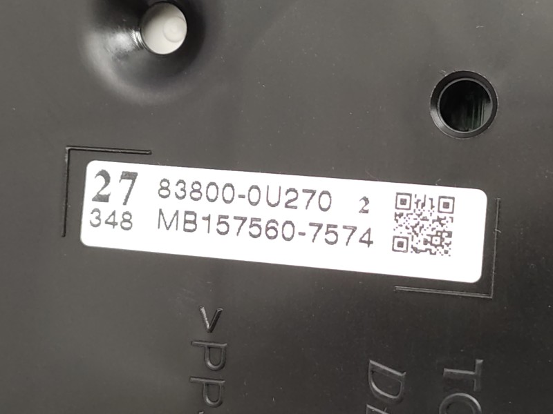 Cuadro Instrumentos 838000u270 Mb157560  - Toyota Yaris 1.3 16v Cat 6