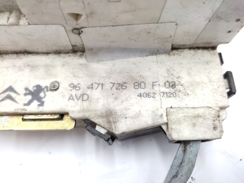 Cerradura Puerta Delantera Derecha 9647172680  - Citroën C4 Berlina 1.4 16v 3