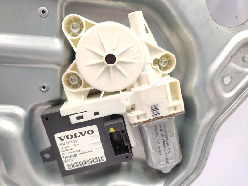 Elevalunas Trasero Derecho 30710141 31253516  - Volvo S40 Ii (544) 2.4 2