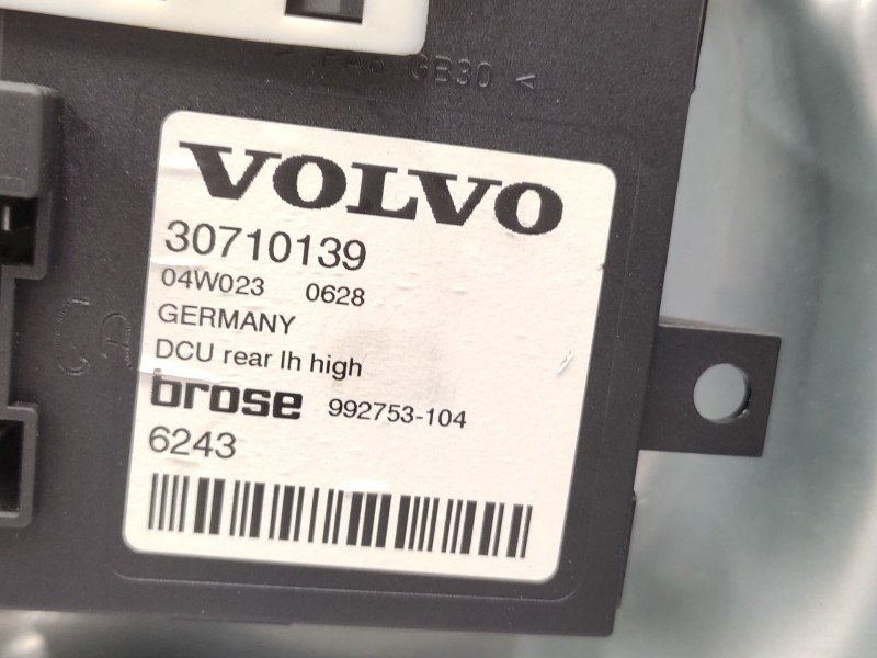Elevalunas Trasero Izquierdo 30710139 31253515  - Volvo S40 Ii (544) 2.4 4