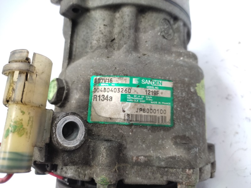 Compresor Aire Acondicionado Sd7v161219f Sanden - Mg Mg Zr 105 5