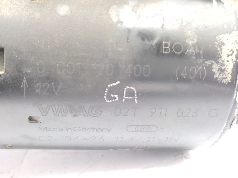 Motor Arranque 02t911023g 0001120400 - Seat Ibiza Iii (6l1) 1.4 16v 6