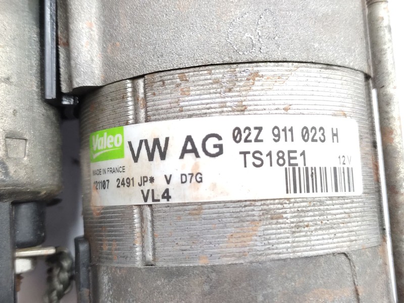 Motor Arranque 02z911023h Ts18e1 - Seat Altea (5p1) 1.9 Tdi 6