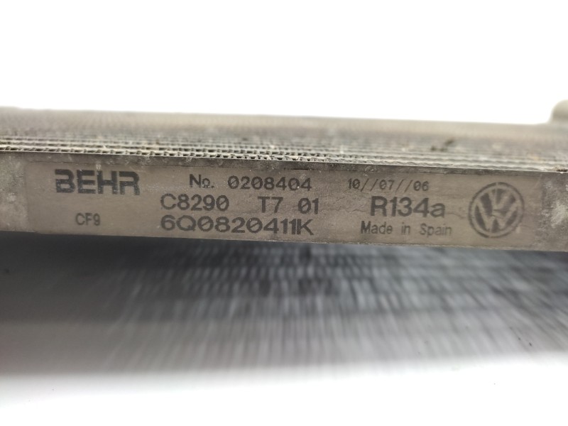 Condensador / Radiador Aire Acondicionado 6q0820411k  - Seat Cordoba Berlina (6l2) Reference 3