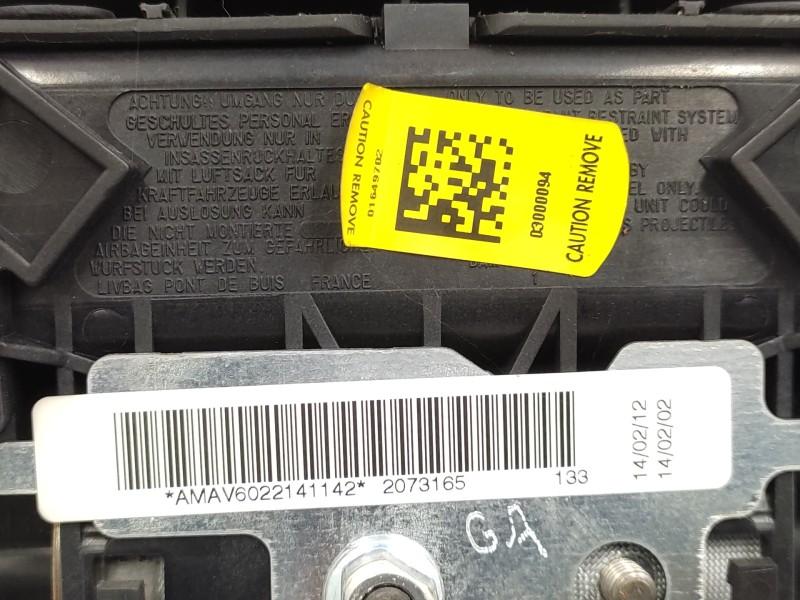 Airbag Delantero Izquierdo 98510av600  - Nissan Primera Berlina (p12) 2.0 16v Cat 5