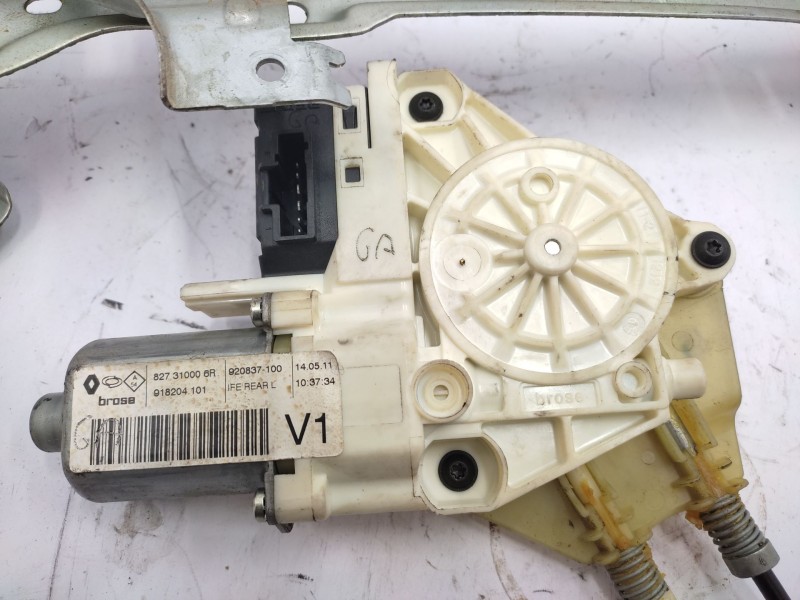 Elevalunas Trasero Izquierdo 827210009r  - Renault Latitude (l70_) 2.0 Dci 175 (l70y) 2