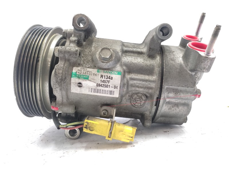 Recambio de compresor aire acondicionado para bmw mini coupe (r59) referencia OEM IAM SD6V121457F 14238502861 64529223392