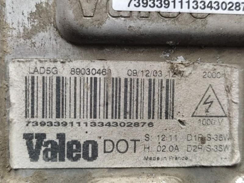 Faro Derecho 5496278 89008301  - Saab 9-5 Berlina 2.3 Aero Turbo 7