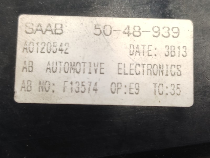 Mando Climatizador 5048939  - Saab 9-5 Berlina 2.3 Aero Turbo 6