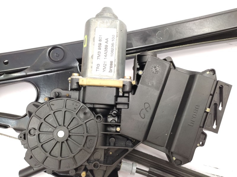 Recambio de elevalunas delantero izquierdo para seat alhambra (7v8, 7v9) 1.9 tdi referencia OEM IAM 7M0837461  