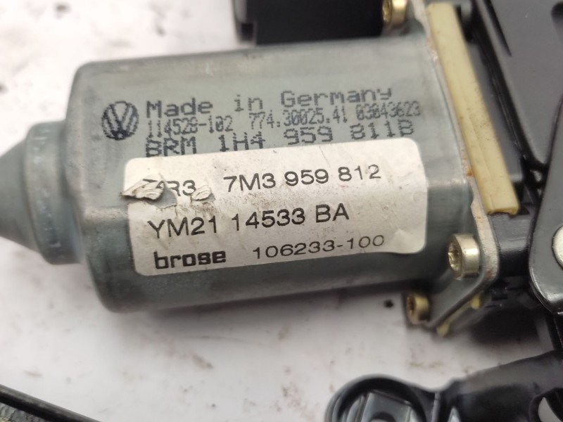 Elevalunas Trasero Izquierdo 7m0839461 106233 - Seat Alhambra (7v8, 7v9) 1.9 Tdi 4