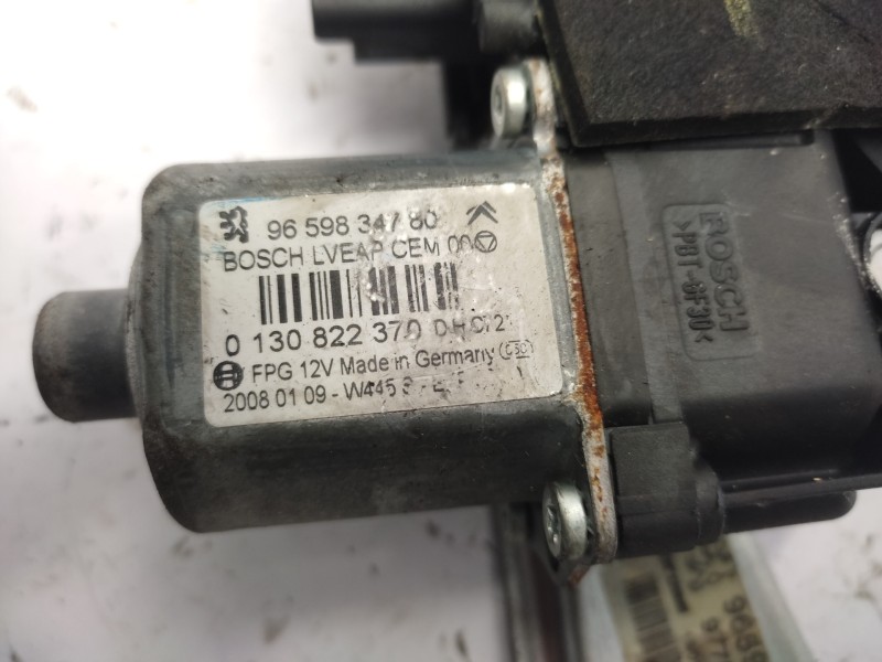Elevalunas Trasero Derecho 9659826680 9224e2  - Peugeot 308 Premium 4