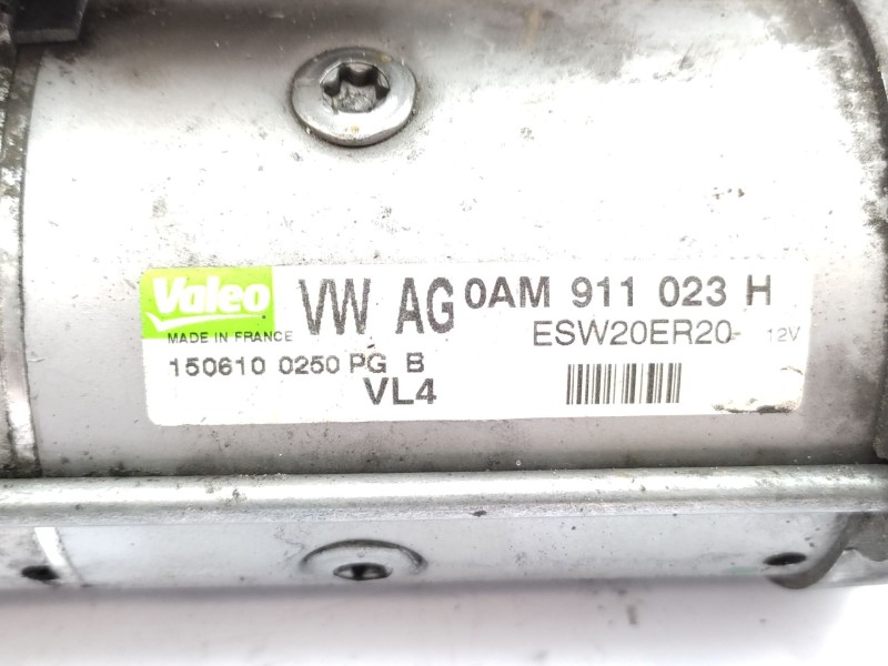 Motor Arranque 0am911023h Esw20er20 - Volkswagen Golf Vi (5k1) 1.6 Tdi 6