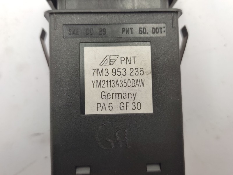 Warning 7m3953235  - Seat Alhambra (7v8, 7v9) 1.9 Tdi 4