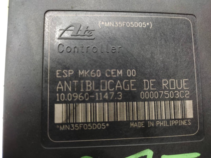 Abs 9657061080 10020601894 4541g1 - Citroën C5 Berlina Vtr (e) 9