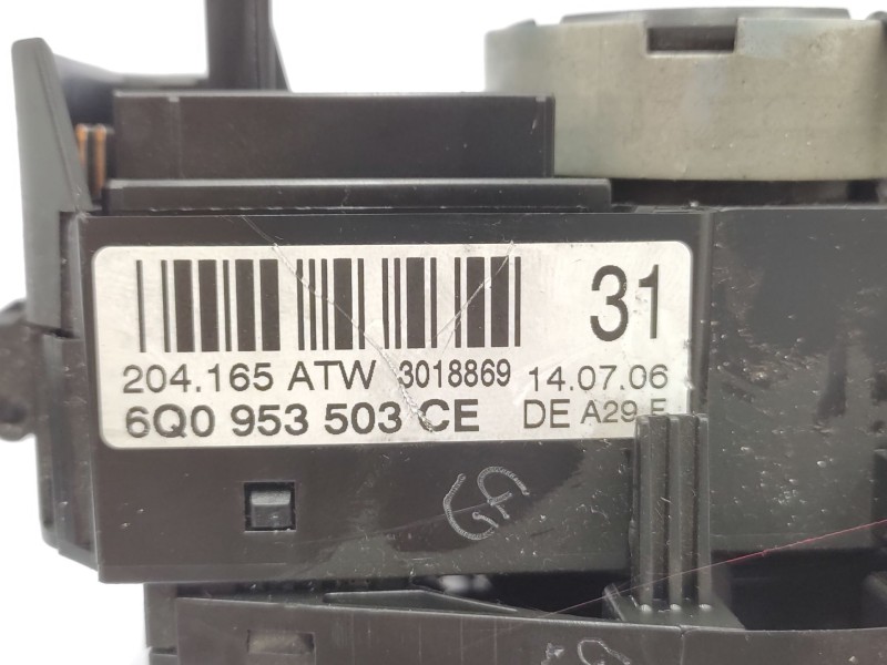 Mando Multifuncion 6q0953503ce 6q0953513d  - Volkswagen Polo Iv (9n_, 9a_) 1.4 16v 6