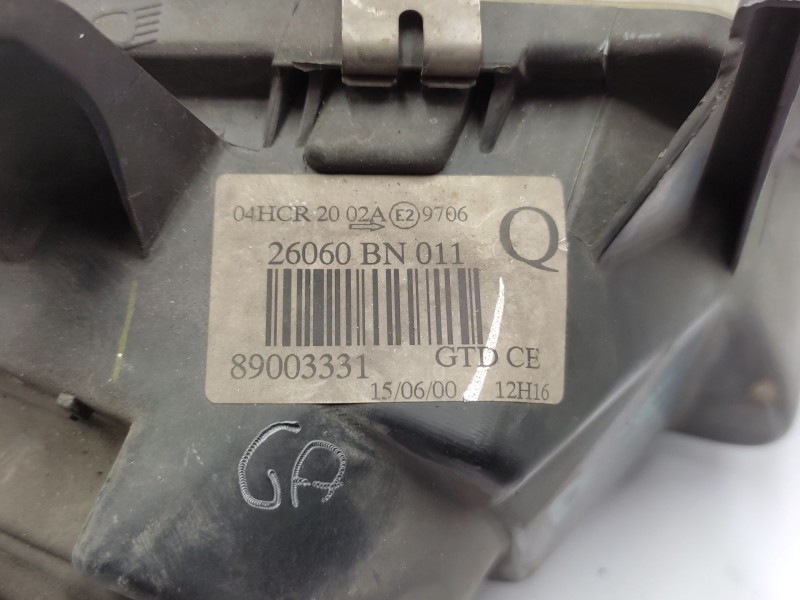 Faro Izquierdo 26060bn011 26060bn025  - Nissan Almera Ii (n16) 1.8 4