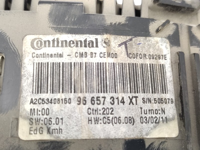 Cuadro Instrumentos 96657314xt 6103pz  - Citroën C4 Lim. Sport 4